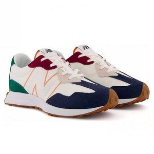 New Balance GS327HH1 Kids Lightweight Suede Textile Lace Up Sneakers